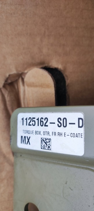 фото №7, Tesla модель x element кузов кронштейн правое перед 1125162-s0-d новый оригинал