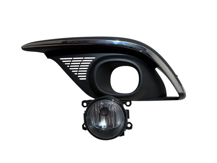 фото №1, Решітка заглушка хром планка ліва бампера галоген лівий renault scenic iv