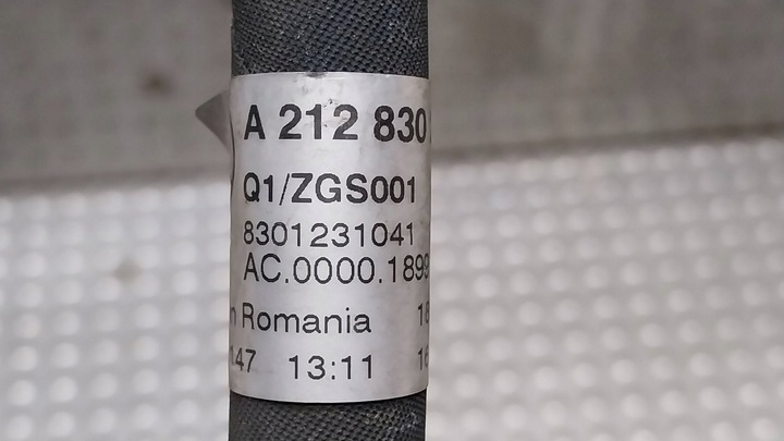 фото №5, Шланг кондиционера a2128302500 mercedes e-klasa w212 рестайлинг