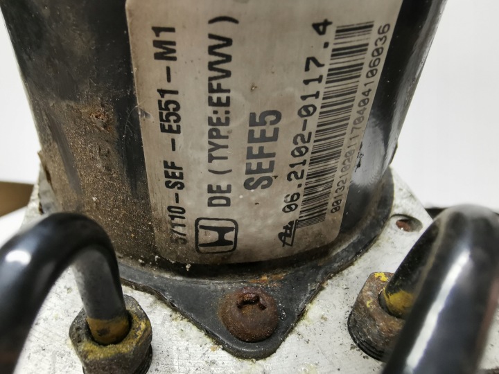 фото №6, Блок управления abs honda accord vii 57110sefe551m1 all/1/c4