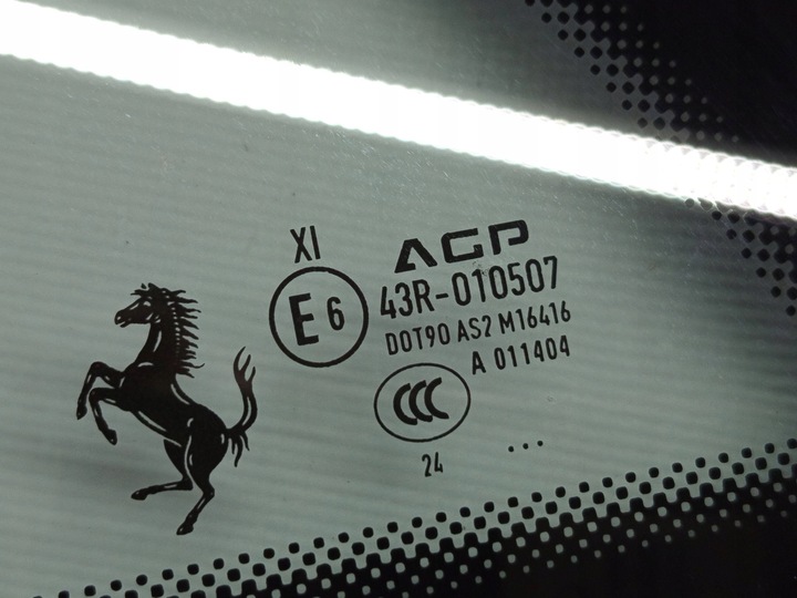 фото №7, Стекло кузов кузовная левый зад задняя ferrari purosangue f175 776010