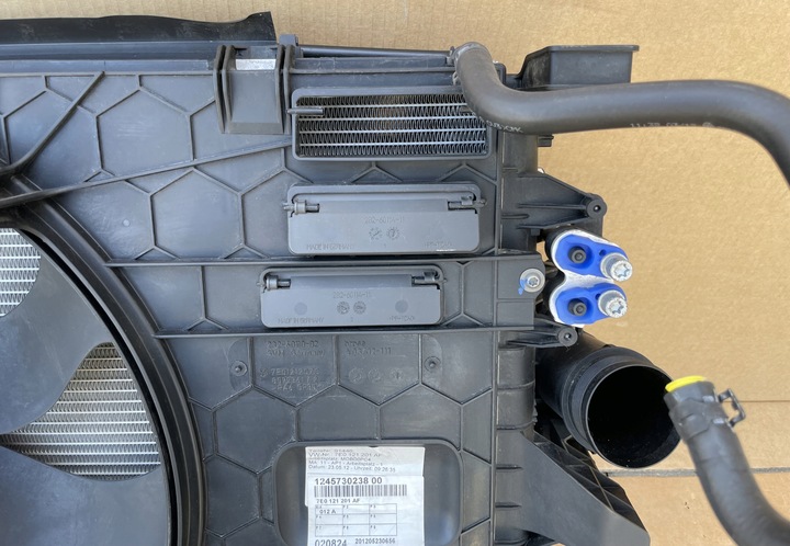 фото №10, Радіатор вентилятор vw t5 рестайлінг t6 multivan 2.0 tdi jak нове комплект