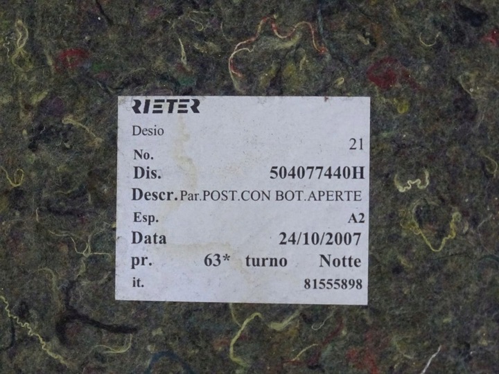 фото №7, Iveco eurocargo 02-15 обивка стены зад