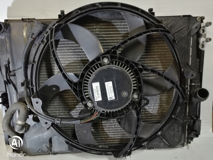 фото №9, Комплект радиатор вентилятор 7523259 bmw e90 e91 e92 e93 2.0b 2.0i 07r