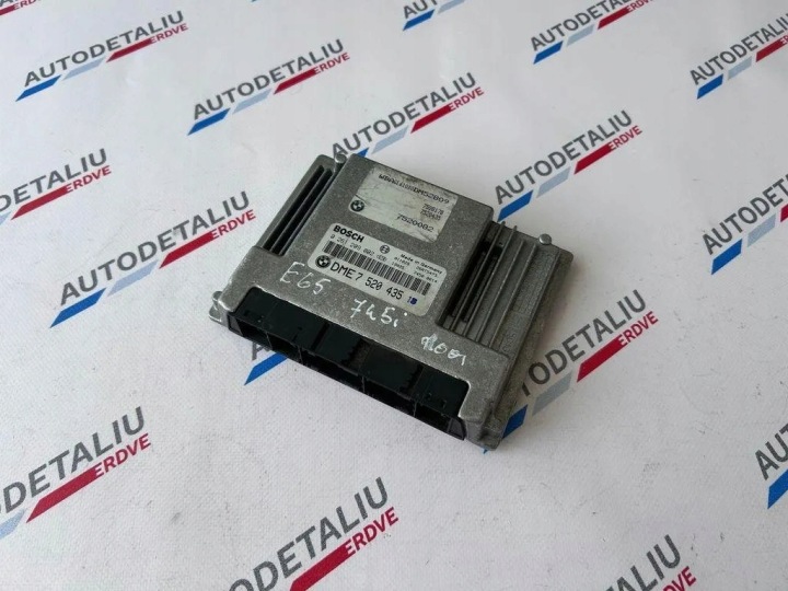 фото №8, Компьютер двигателя ecu bmw 7 e65, e66, e67 7520435 4.5l бензин 245kw 2002
