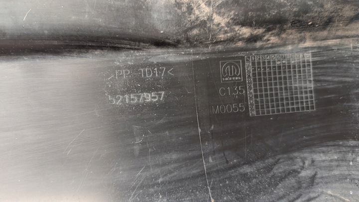 фото №9, Jeep compass ii 2 16-20 накладка спойлер бампера зад задний 6pdc 52157957