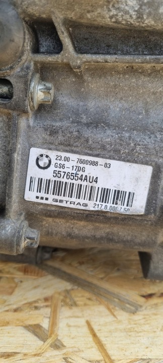 фото №14, Bmw f20 f21 f30 f31 кпп кпп / коробка передач механическая коробка передач 7600988 gs617dg