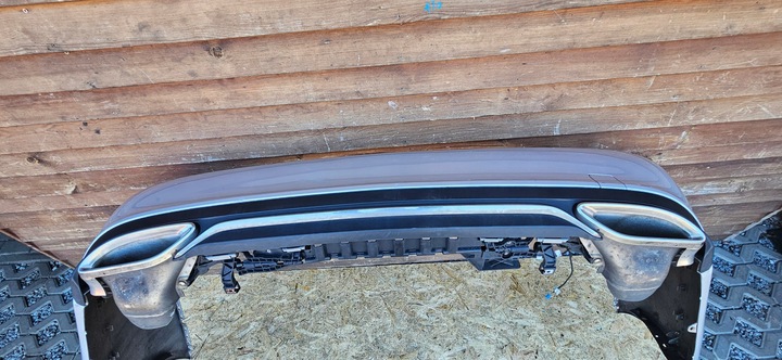 фото №12, Бампер зад задній mercedes a212 рестайлінг sedan срібний асистент