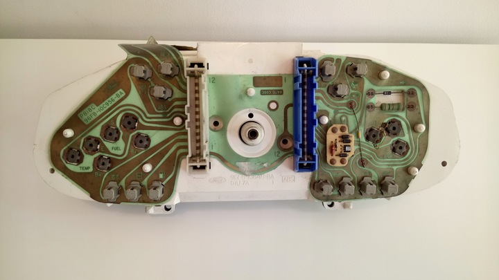 фото №10, Спідометр  прилади tacho ford escort mk7 96fb10b885aa