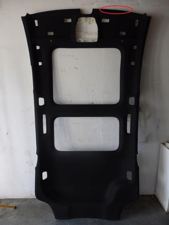 фото №1, Потолок чёрная солнечный панорама mercedes w205 универсал c-klasa amg