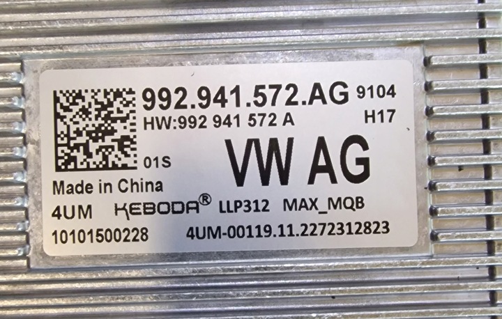 фото №14, Vw id.4 id4 gtx iq.light левая передняя полный led 11b941035n новая oem