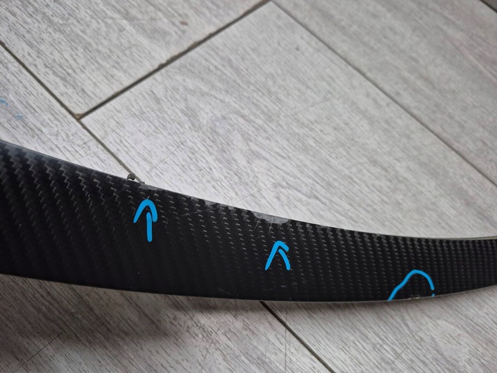 фото №10, 12095. tesla y спойлер спойлер карбон кришка 1627370-99-a