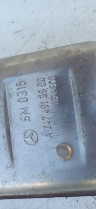 фото №8, Mercedes w247 b-klasa 2.0cdi выхлоп глушитель средний a2474913900 sm0315