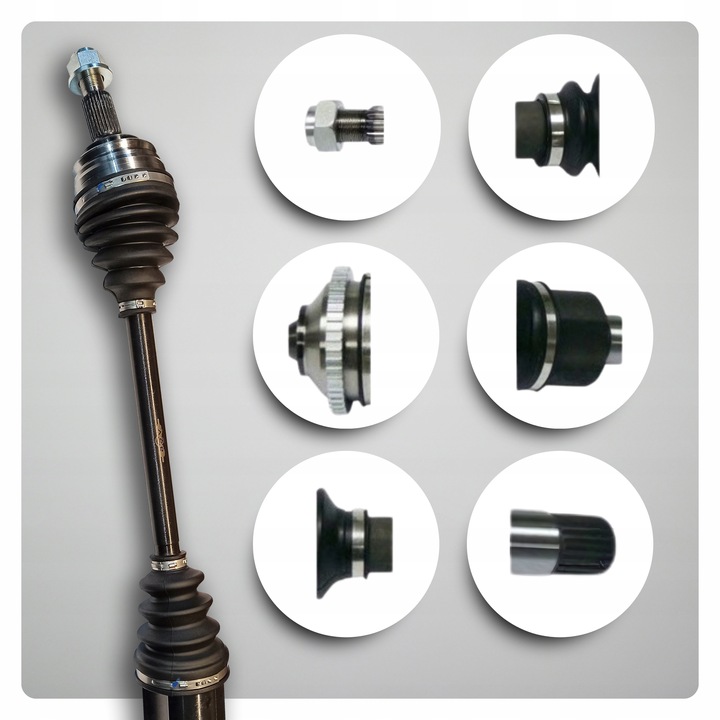 фото №8, Піввісь ліва citroen c4 picasso ii / spacetourer 1.5 1.6 bluehdi механічна коробка передач нова