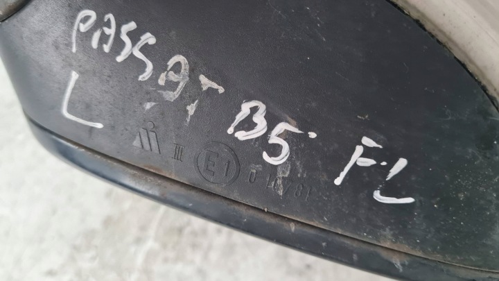 фото №6, Зеркало левое volkswagen passat b5 рестайлинг e1010781 европа