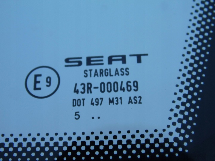 фото №3, Seat оригинальный номер 5p0845411 стекло кузовная
