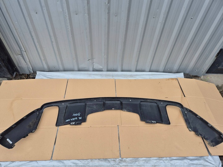 фото №15, Mercedes ml w164 05- дифузор задній хром a1648856825