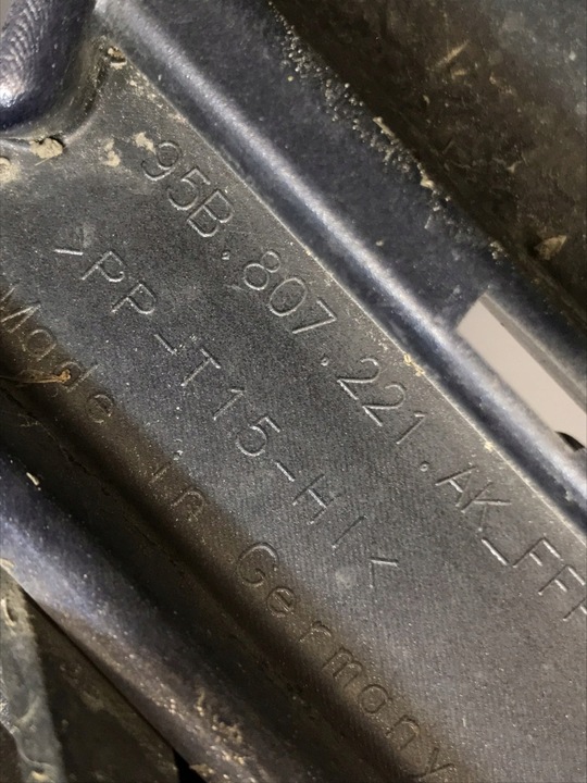 фото №13, Porsche macan 95b рестайлинг бампер перед переднее 95b807221