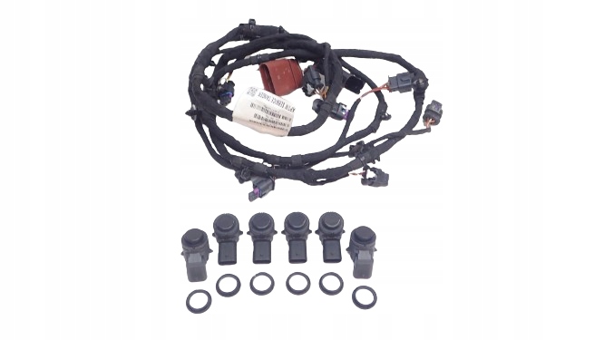 фото №1, Новая жгут 6 pdc радар vw passat 3j0971095a + датчики