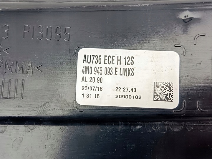 фото №9, Audi q7 sq7 4m 2015-2019 лампа левая зад led matrix 4m0945093e