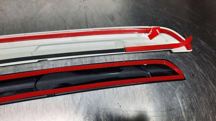 фото №9, Планка накладка бампера зад 31330392 31330393 volvo xc40 18- нова