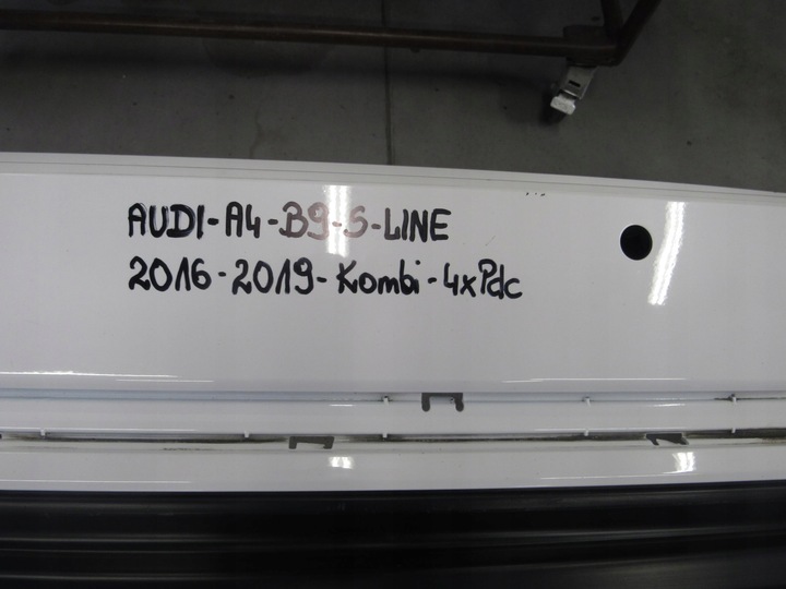 фото №6, Audi a4 b9 s-line 2016-2019 бампер зад універсал