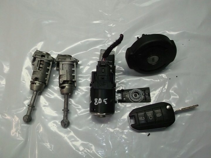 фото №1, Peugeot 308 t9 замок запалювання ключ вставка кришка