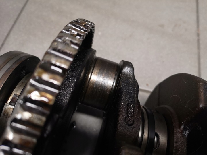 фото №7, Wał колінчастий вкладиші заклинивший audi tt 8n 1.8t 06a