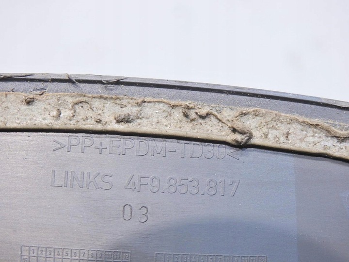 фото №6, Планка крыльев левый зад audi a6 c6 allroad 4f9853817