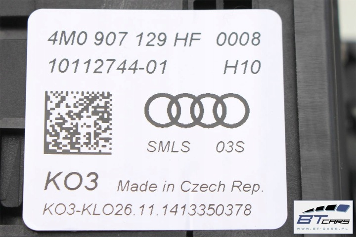 фото №8, Audi a4 подрулевые рычаги + шлейф air bag 4m0907129hf 4m0 907 129 hf переключатель против