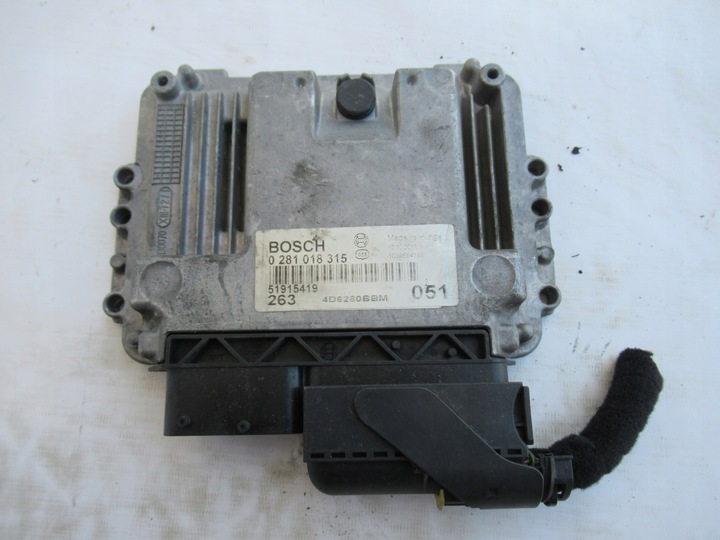 фото №1, Комп'ютер блок керування 0281018315 1.6 jtd doblo combo