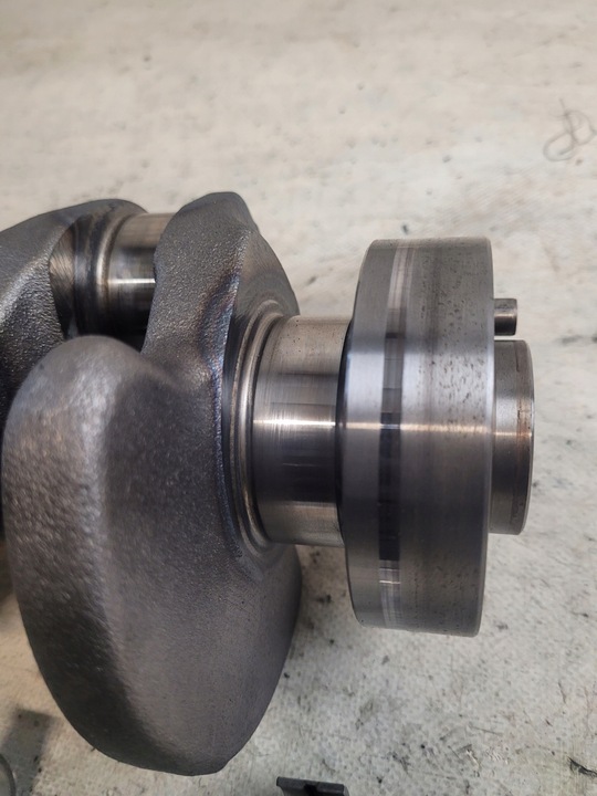 фото №9, Wał коленчатый de22 611 02 + вкладыши mercedes w203 2.2cdi