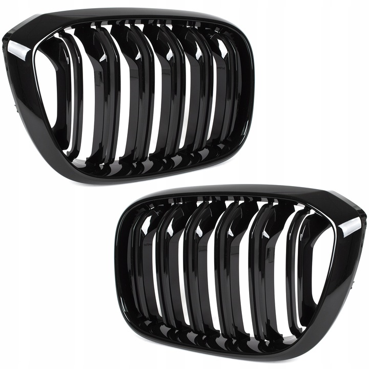 фото №11, Bmw x3 g01 x4 g02 решётка решётки радиатора решётка радиатора решётка чёрный блеск