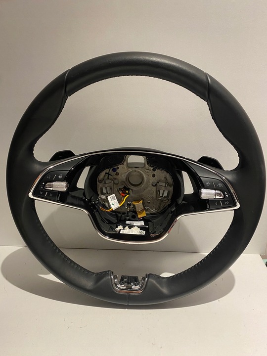 фото №1, Skoda octavia 4 kodiaq руль кожа 5e3419093