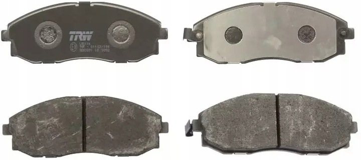 фото №1, Trw тормозные колодки тормозные перед gdb3201