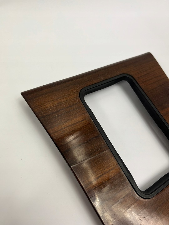 фото №9, Дерево тунелю консолі важіль перемикання передач коробки передач mercedes c126 w126 se sel sec zebrano