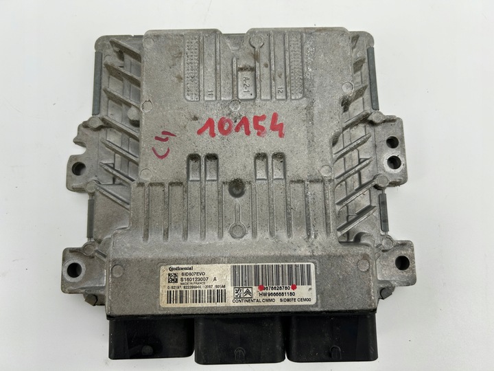 фото №1, Комп'ютер блок керування двигуна citroen c4 1.6 hdi #10154