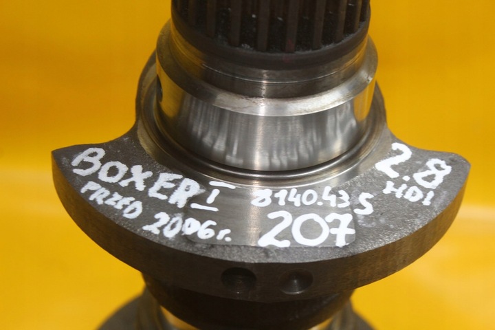 фото №13, Wał колінчастий peugeot boxer iveco daily 2.8 hdi 8140.435 500314266 177555