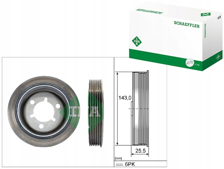 фото №1, Колесо пасове вала колінчастого citroen berlingo berlingo multispace