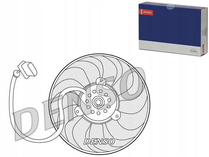 фото №1, Denso вентилятор радіатор audi a3