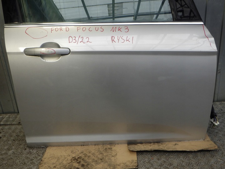фото №3, Двері kpl перед праві ford focus iii mk3