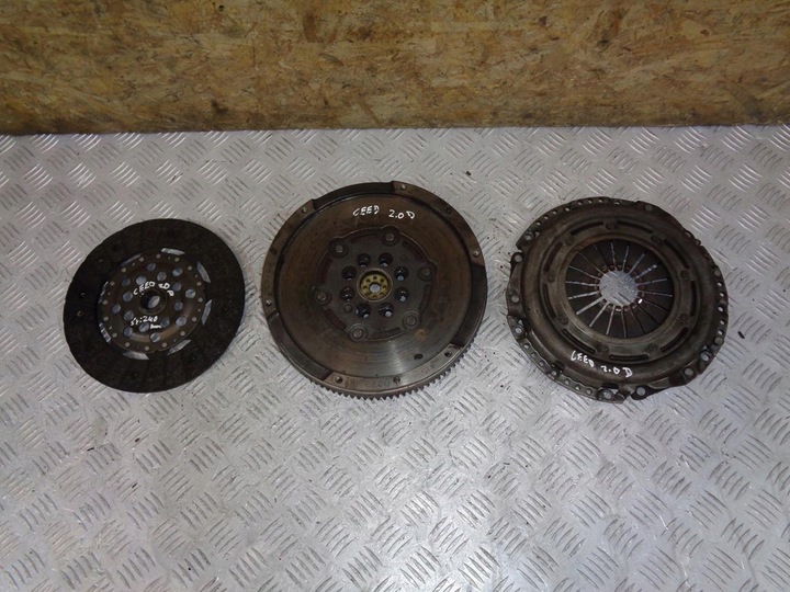 фото №1, Сцепление комплект диск прижим колесо двухмассовый kia ceed 1 i 2.0 crdi 140 06-