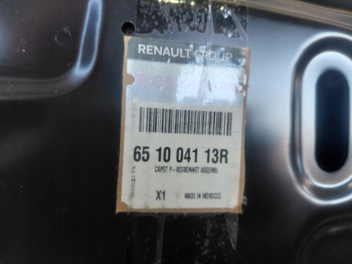 фото №13, Капот крышка двигателя dacia sandero iii stepway новая оригинал 651224904r