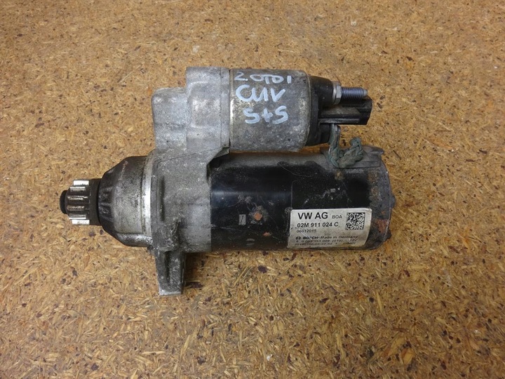 фото №10, Audi q3 8u 2.0 tdi механическая коробка передач стартер старт сплав 02m911024c