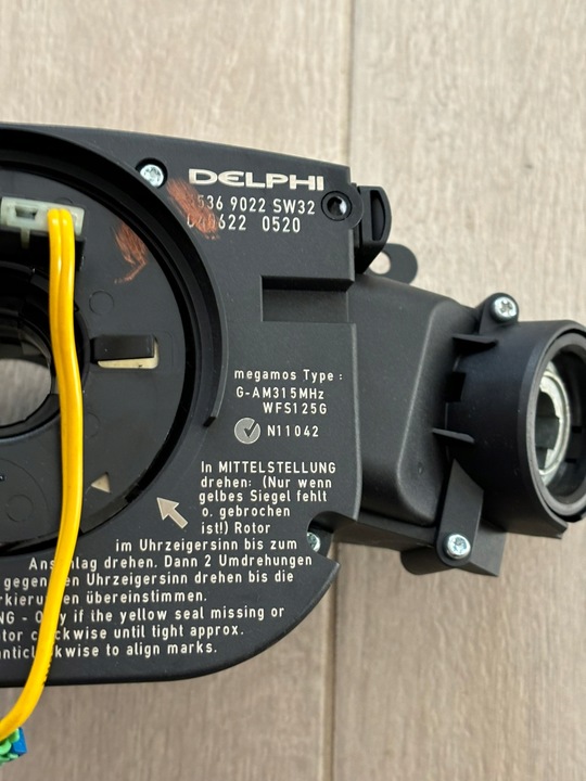 фото №3, Переключатель комбинированный лента cim замок зажигания opel vectra c 13125073 br