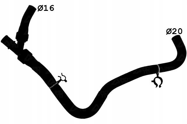 фото №1, Sasic шланг нагревателя renault fluence megane i