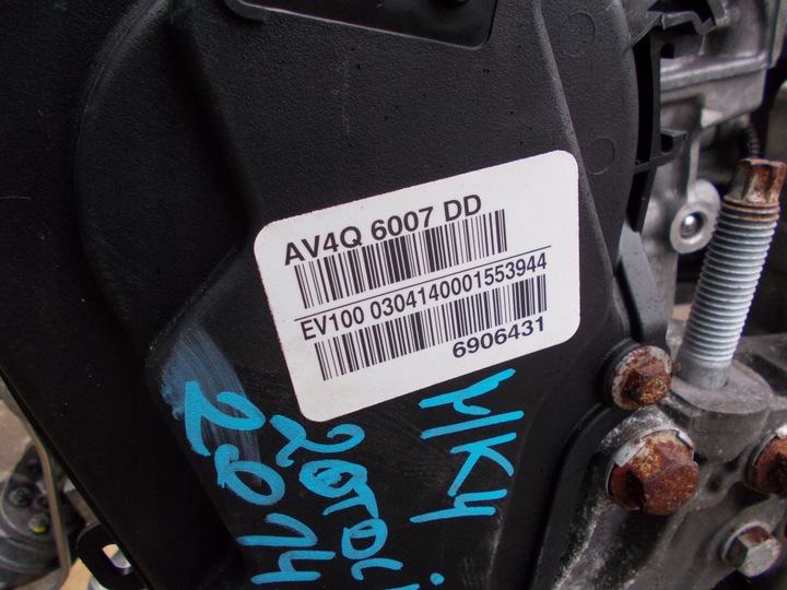 фото №7, Mondeo mk4 2.0 tdci двигун комплектний av4q 6007 dd