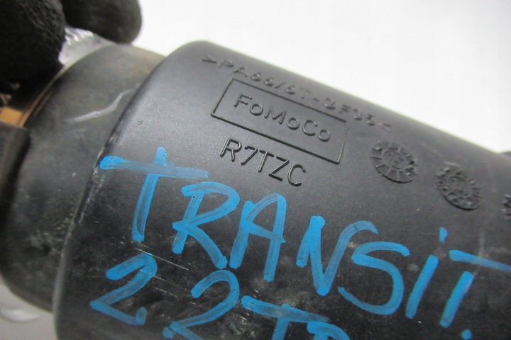фото №3, Ford transit custom 2.2 tdci 15r шланг труба інтеркулер резонатор r7tzc