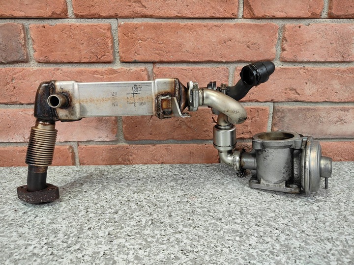 фото №6, Радіатор радіаторів вихлопних газів egr bmw e70 e71 e83 3.0d m57 2.0d m47 7790065