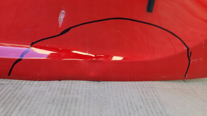 фото №6, Toyota yaris 4 iv 20- кришка багажника зад задня